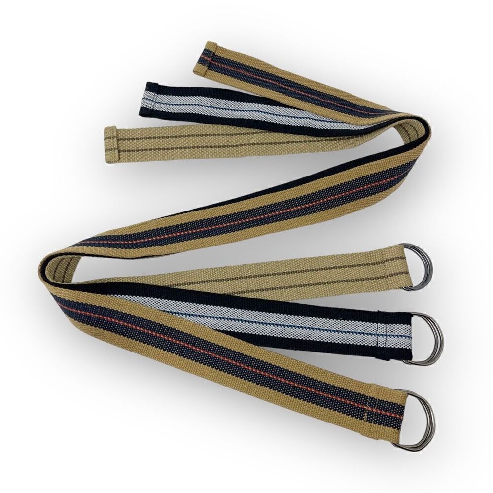 Tactical Military Heavy Duty Riggers Uniform Belt  Lot of 3 Striped